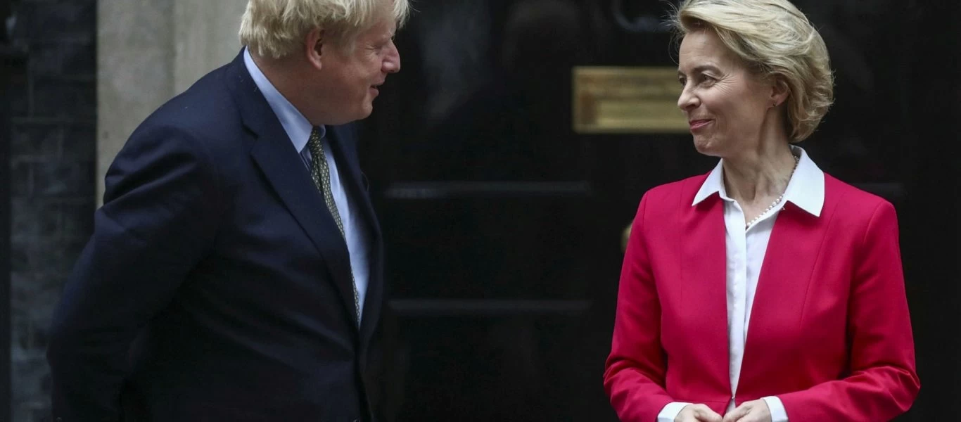 Μπόρις Τζόνσον και Ούρσουλα φον ντερ Λάιεν επικοινώνησαν τηλεφωνικά πριν τη σύνοδο κορυφής των G7